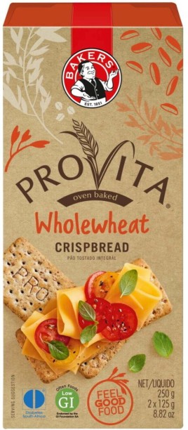Bakers Provita Whole Wheat Crispbread Bakery Biscuit