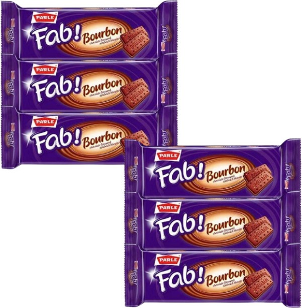 PARLE Fab Bourbon Biscuits Cookies