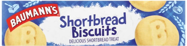 Baumann's Shortbread Cream Filled Biscuit
