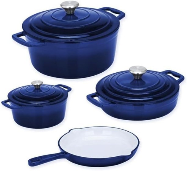 FH FOH975 Non-Stick Coated Cast Iron Cookware Set