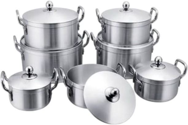 CHUKBOK PS14 Aluminium Cookware Set