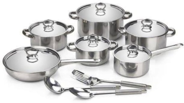 kongxixing MLH-242002 Non-Stick Coated Stainless Steel Cookware Set