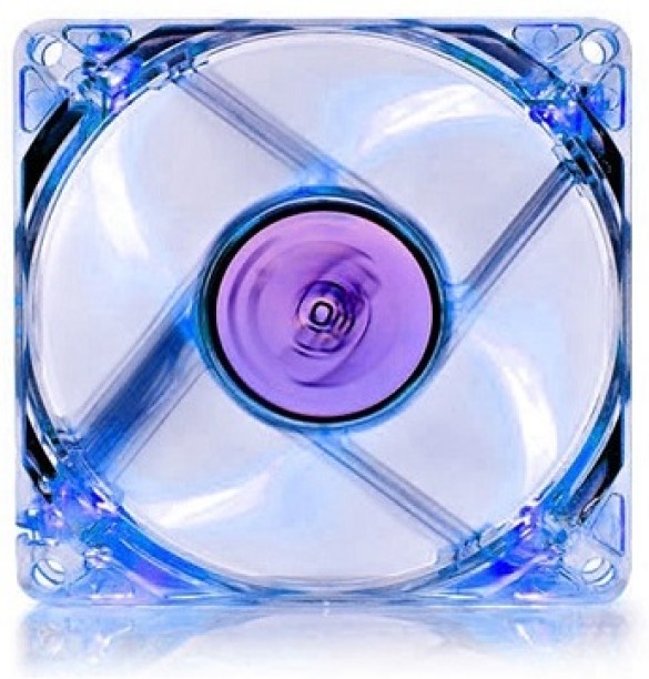 DeepCool XFAN 80L/B 80MM Hydro Bearing Case Fan with Blue LED Cooler