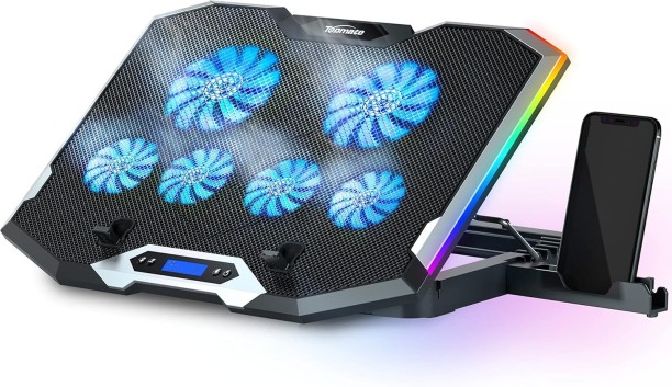 Twolikealot RGB Lighting Laptop Cooler Cooler