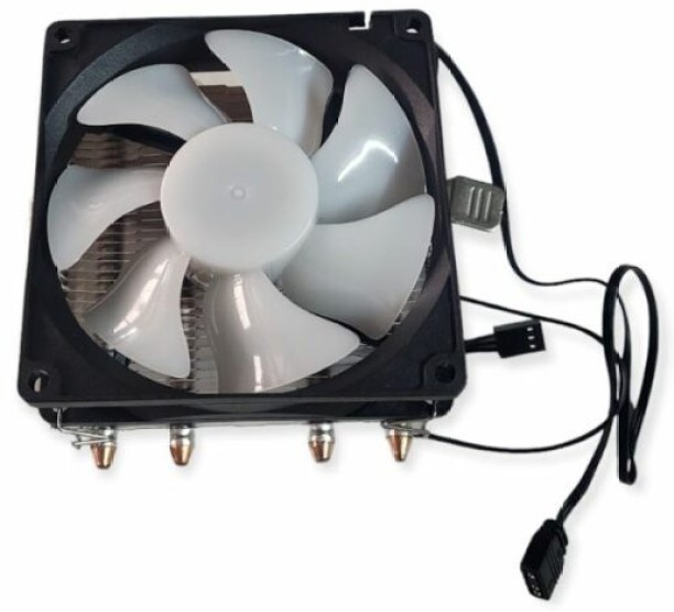 Super electronics XF0278 Computer Radiator 9-Turns External Luminous Multicolor Cooler