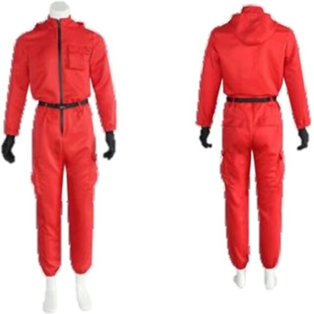 fas Money Heist Costume Wear