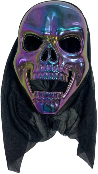 jm Skeletor Inspired Rainbow Halloween MaskS Costume Wear