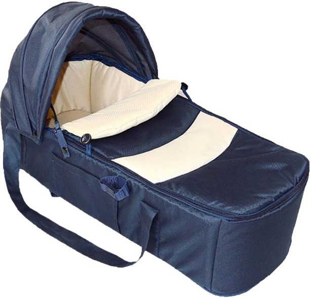 generic Portable Newborn Baby Carry Cot Travel Bed - Blue Cot