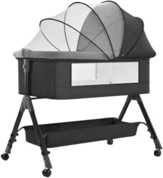 PrimePickSA 3-in-1 Baby Bassinet with Mosquito Net – Portable Bedside Sleeper & Cot Bassinet