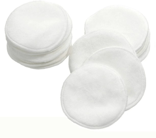Aurora Products Double-Sided Cotton Rounds Duo Pack - 2 x 100 Piece Cotton Pads For Women