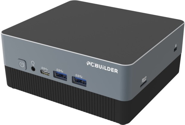 PCBuilder CUBE Intel i3-1315U 16GB DDR4 512GB Windows 11 Home Mini PC Intel® i3-1315U 6-Core 3.3GHz (Up to 4.5GHz) (16 MB RAM/Intel® UHD Integrated Graphics Graphics/512 GB Hard Disk/Windows 11 Home (64-bit)/2 GB Graphics Memory) Mini Tower
