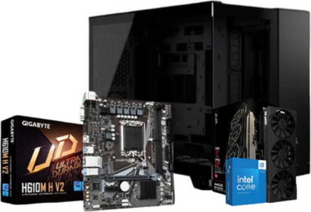 Corsair [CC PreBuilt] Liquid Cooled 2TB NVMe "Event Zero" Intel Core i5-14600K (32 GB RAM/XFX Radeon RX 9070 XT Graphics/Windows 11 Pro/16 GB Graphics Memory) Mid Tower