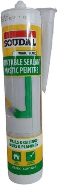 SOUDAL Acrylic Sealant Paintable White Interior Paste Crack Filler