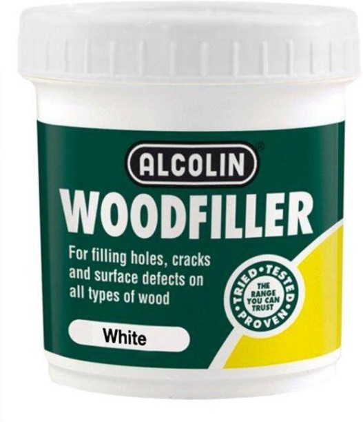 Alcolin Wood Filler Pine - 2 Pack Interior, Exterior Paste Crack Filler