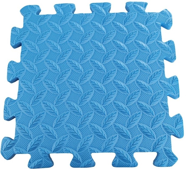 Umlozi Eva Foam Coloured Mat 6 Piece - 25cm x 25cm - Royal Blue Plain Crib Toy and Play Gym