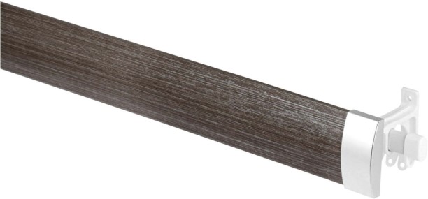 Finishing Touches Brown Curtain Rods (150 cm x 7 cm)