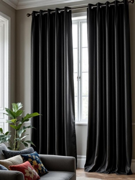 TGM 2007 Blackout (250 cm x 240 cm) Polyester Curtain