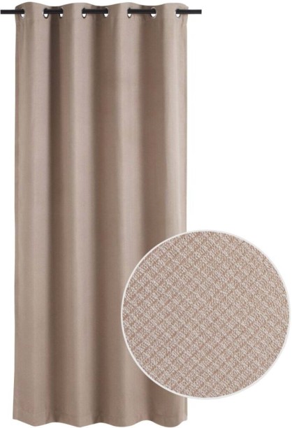 Classic Collection Regalia Eyelet Curtain Room Darkening (140 cm x 225 cm) Regalia Curtain