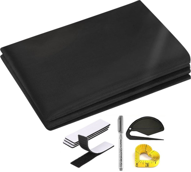 ALANES Shade Cloth Room Darkening (400 cm x 145 cm) Blends Curtain