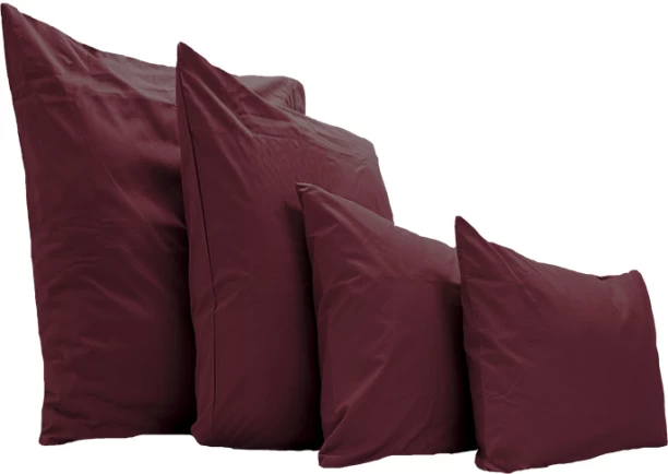 Simply Sleep Everyday Collection Pillow Cover Set - 90GSM- Euro Continental Plain Pillow Cases