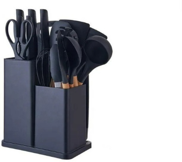 Generic 069 Silicone, Wooden Cutlery Set