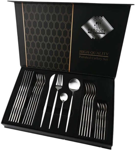 Silver Spoon Q01 Stainless Steel Cutlery Set