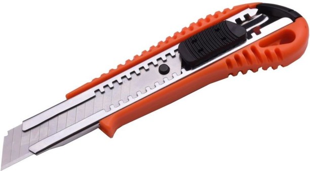 HARDEN Plastic Utility Craft Knife 18mm Carpet Cutter