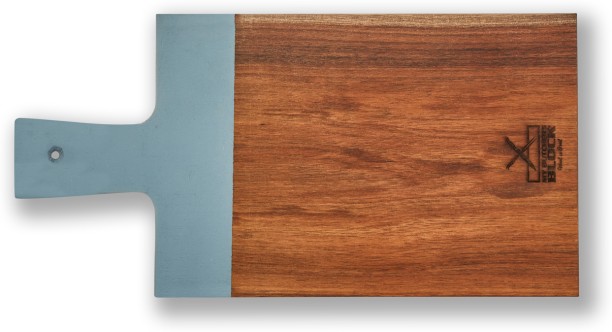 My Butchers Block Serving Small - Pebble Stone Blue Wooden Cutting Board