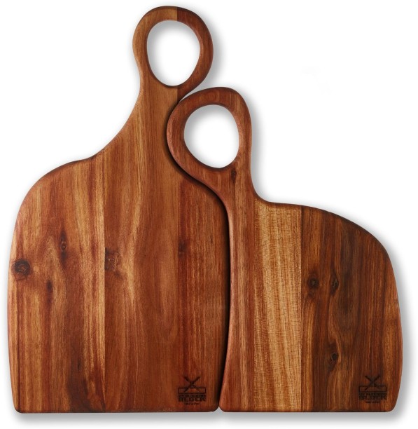 My Butchers Block Nesting Set Large Wooden Cutting Board