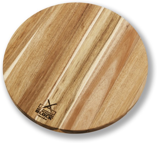 my butchers block Basic Cutting Board Round Wooden Cutting Board