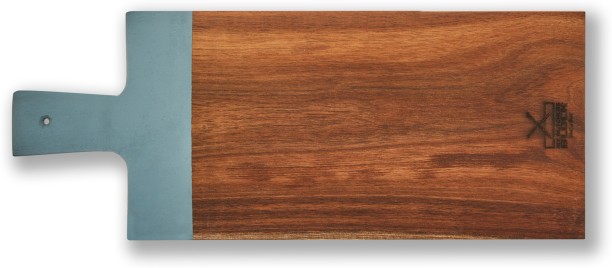 My Butchers Block Serving Large - Pebble Stone Blue Wooden Cutting Board