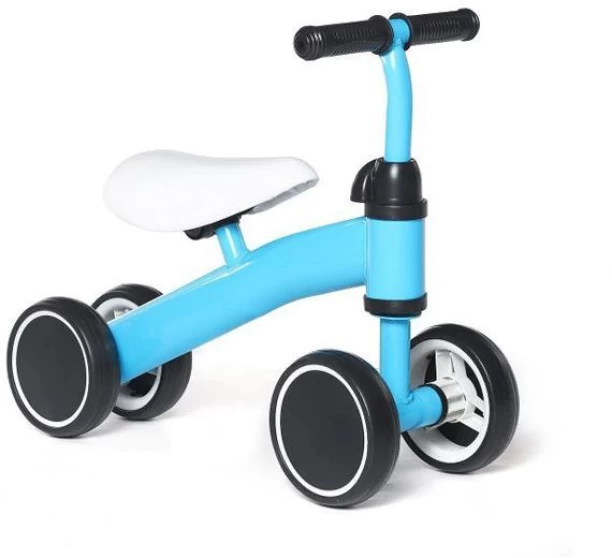 jozi trade Baby Balance Double Wheel Bike No Foot Pedal Riding - lue 0 inch
