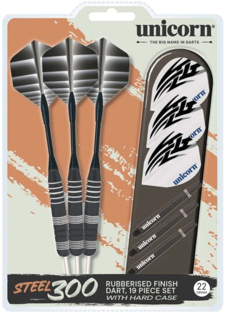Unicorn S300 Darts 24g Steel Tip Dart