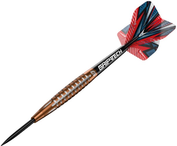 GOAT Quarterback V1 90% Tungsten - 25Gr Steel Tip Dart