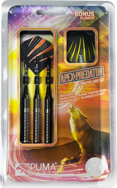Puma Apex Tungsten Darts 23g Steel Tip Dart