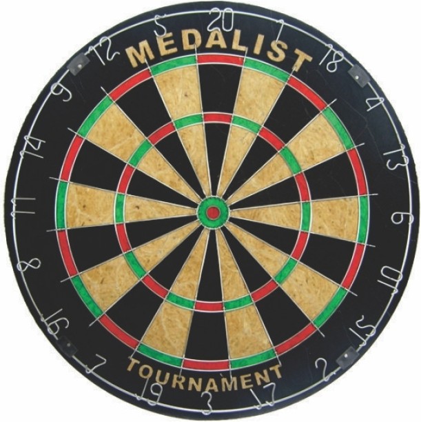 Medalist Tournament Dartboard Steel Tip Dart