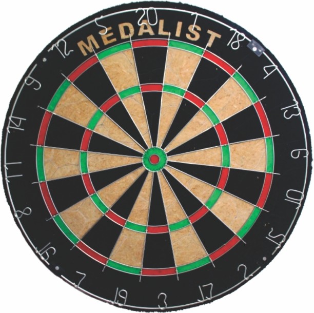 Medalist Classic Dartboard Steel Tip Dart