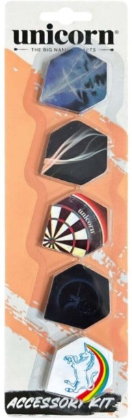 UNICORN Flight Kit 15Pce Convertible Tip Dart