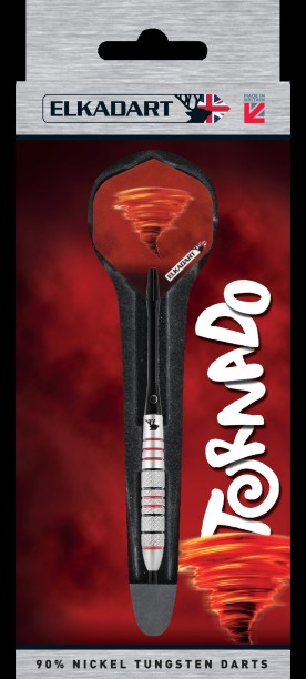 Elkadart Tornado Darts Set - 26G Steel Tip Dart