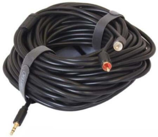 Parrot Products 20 m 3.5mm Audio Jack To Two Male RCA Connectors Cable