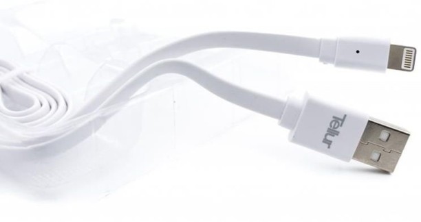 TELLUR USB Type A To Lightning 2 m 200cm Lightning Data Cable - White