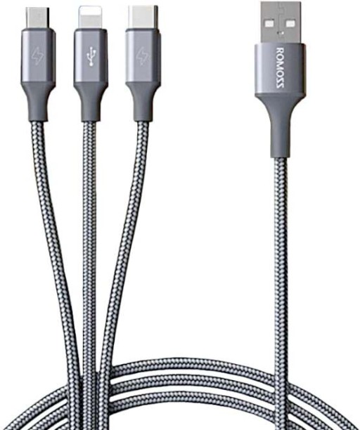 Romoss USB Type A To 3-in-1 Cable 1 m CB25A-63-G23
