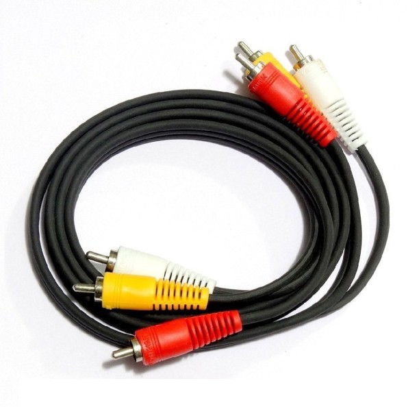 Nextek 3 m 3RCA TO 3RCA CABLE