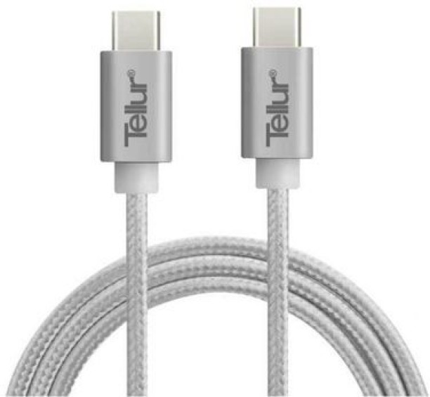 TELLUR USB Type A To USB Type C 1 m Type C 1m Data Cable - Silver