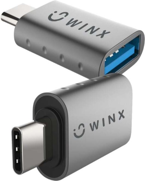 Winx USB Type C To Reversible USB 2.0 0 m Link Simple - Type-C to USB - Adapter - Dual Pack