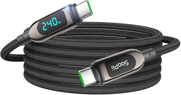 Flycross USB Type C To USB Type C 3 m 10-foot USB-C to USB-C fast charging cable