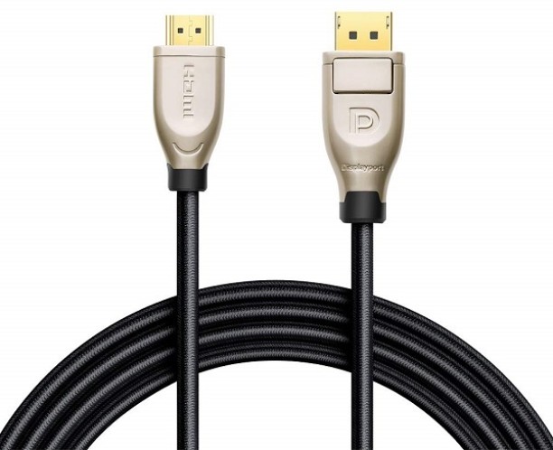 UGREEN 2 m DP111-40434 DisplayPort Male to HDMI Male 4K@60Hz Ultra-HD Cable