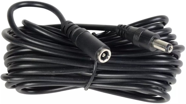 HD Cabling 20 m Router DC Power Cable Extension | Male DC to Female DC | 5 volt – 12 volt