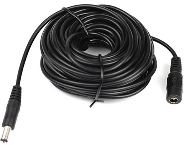Gadgetgyz 6.35mm Jack To 6.35mm Jack 10 m Gadgetgyz DC 10m Extension Power Cable Male to Female 5.5mm / 2.1mm