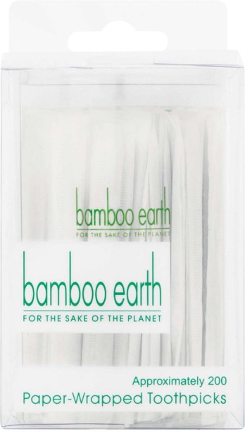 Bamboo Earth Toothpicks Dental Floss-Toothpick